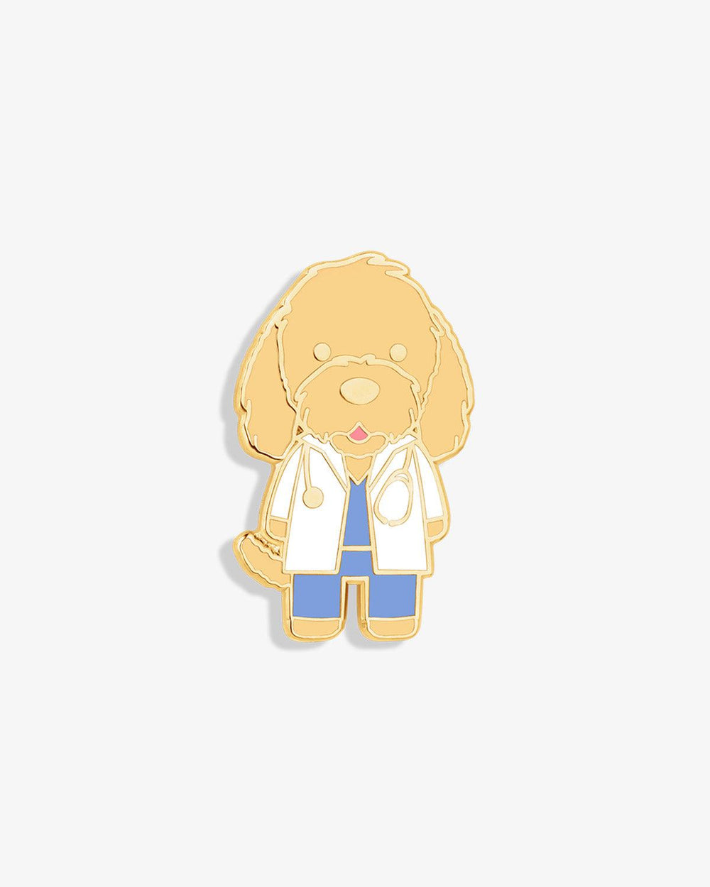 Dogtor Doodle Lapel Pin